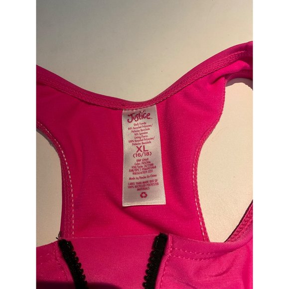 Justice sport, sports bra size extra large - Picture 3 of 3